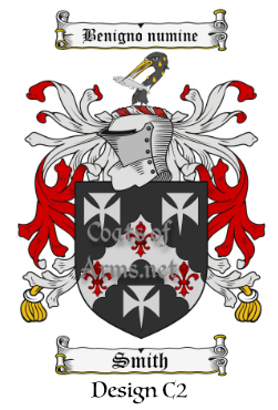 Coat of Arms (Family Crest) Design C2