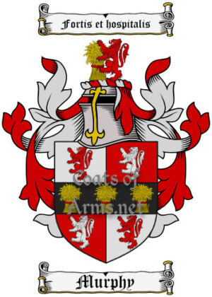 Murphy (Dublin) Irish Ancient Coat of Arms (Family Crest) Image Download