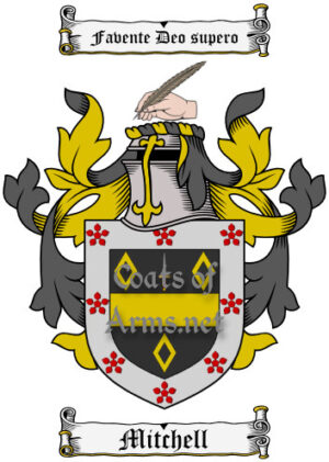 Mitchell (Scottish) Ancient Surname Coat of Arms (Family Crest) Image Download